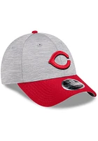 New Era Cincinnati Reds Grey 2T Active Snap JR TOD 9FORTY Adjustable Toddler Hat