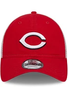 New Era Cincinnati Reds Red Game Day Super Side Patch Trucker JR 9TWENTY Adjustable Toddler Hat