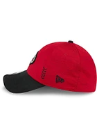 New Era Cincinnati Reds Mens Red 2024 Clubhouse 2T 39THIRTY Flex Hat