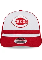 New Era Cincinnati Reds 2024 Batting Practice Lo Pro 9FIFTY Adjustable Hat - Red