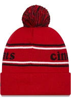 New Era Cincinnati Bearcats Red Marquee Knit Mens Knit Hat