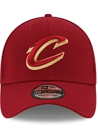 New Era Cleveland Cavaliers Mens Cardinal Team Classic 39THIRTY Flex Hat