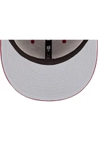 New Era Cleveland Cavaliers Mens Cardinal Basic 59FIFTY Fitted Hat