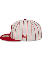 New Era Cincinnati Reds Mens Tan Big League Chew 59FIFTY Fitted Hat