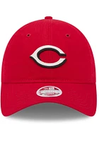 New Era Cincinnati Reds Red Evergreen Glitter 9TWENTY Womens Adjustable Hat