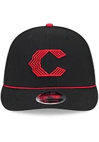 New Era Cincinnati Reds 2024 MLB CITY CONNECT Lo Pro 9FIFTY Adjustable Hat - Black