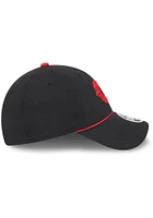 New Era Cincinnati Reds 2024 MLB City Connect Stretch Snap 9FORTY Adjustable Hat - Black