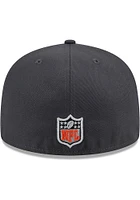 New Era Cincinnati Bengals Mens Graphite 2024 NFL Draft 59FIFTY Fitted Hat