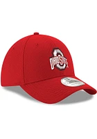 New Era Ohio State Buckeyes Mens Primary Logo Diamond 39THIRTY Flex Hat