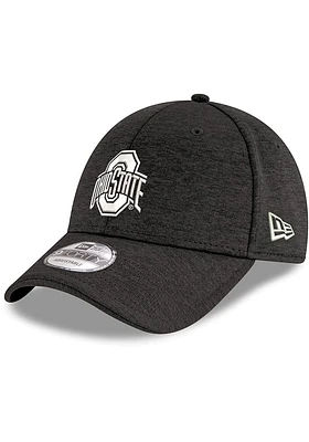 New Era Ohio State Buckeyes 2T Primary Logo Shadow Diamond Era Stretch 9FORTY Adjustable Hat - B..