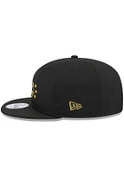 New Era Cincinnati Reds Black 2024 Armed Forces Day 9FIFTY Mens Snapback Hat