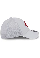 New Era Cincinnati Reds Mens White Game Day Recycled 39THIRTY Flex Hat