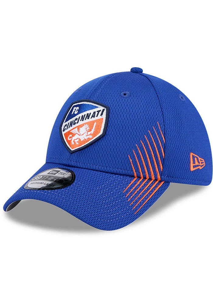 New Era FC Cincinnati Mens Active Arrow Stitch 39THIRTY Flex Hat