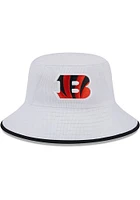 New Era Cincinnati Bengals White BCKT GAME DAY 17557 Mens Bucket Hat