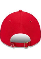 New Era Cincinnati Reds Red Throwback Mini Script 9TWENTY Womens Adjustable Hat