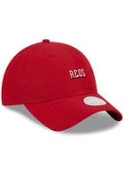 New Era Cincinnati Reds Red Active Mini Mark W 9TWENTY Womens Adjustable Hat