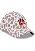 New Era Cincinnati Bengals Black Active OTC Catty W 9TWENTY Womens Adjustable Hat