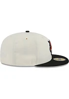 New Era Cincinnati Bengals Mens White Chrome 2T Evergreen 59FIFTY Fitted Hat