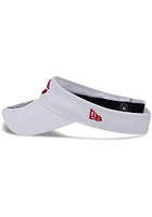 New Era Cincinnati Reds Mens White Game Day Primary UV Adjustable Visor