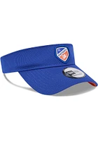 New Era FC Cincinnati Mens Blue Game Day Secondary UV Adjustable Visor