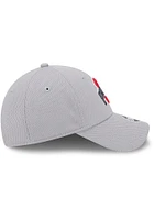 New Era Ohio State Buckeyes Grey Evergreen Stretch Snap 9FORTY Youth Adjustable Hat