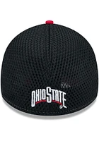 New Era Ohio State Buckeyes Red 2T Evergreen Neo JR 39THIRTY Youth Flex Hat