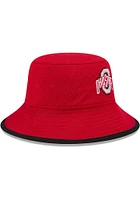 New Era Ohio State Buckeyes Red Game Day Secondary UV Mens Bucket Hat