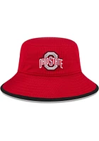 New Era Ohio State Buckeyes Red Game Day Secondary UV Mens Bucket Hat