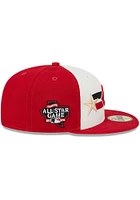 New Era Cincinnati Reds Mens Red 2024 All-Star Game Workout 59FIFTY Fitted Hat