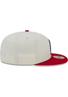 New Era Cincinnati Bearcats Mens White Chrome 2T Evergreen 59FIFTY Fitted Hat