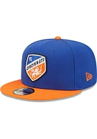 New Era FC Cincinnati Blue Basic 9FIFTY Iconic Mens Snapback Hat