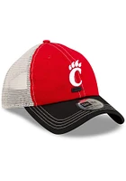 New Era Cincinnati Bearcats 2T Casual Classic Trucker Adjustable Hat - Red