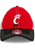 New Era Cincinnati Bearcats 2T Casual Classic Trucker Adjustable Hat - Red