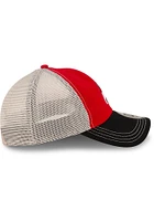 New Era Ohio State Buckeyes 2T Casual Classic Trucker Adjustable Hat - Red