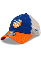 New Era FC Cincinnati 2T Casual Classic Trucker Adjustable Hat - Blue