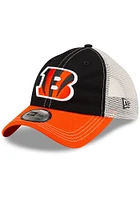 New Era Cincinnati Bengals 2T Casual Classic Trucker Adjustable Hat - Black