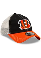 New Era Cincinnati Bengals 2T Casual Classic Trucker Adjustable Hat - Black