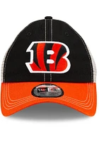 New Era Cincinnati Bengals 2T Casual Classic Trucker Adjustable Hat - Black