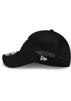 New Era Cincinnati Bearcats Mens Black and White Logo 39THIRTY Flex Hat