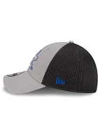 New Era Kentucky Wildcats Mens Graphite and Grey Tonal Logo 39THIRTY Flex Hat