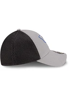 New Era Kentucky Wildcats Mens Graphite and Grey Tonal Logo 39THIRTY Flex Hat