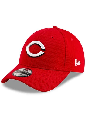 New Era Cincinnati Reds Strech Snap 9FORTY Adjustable Hat - Red