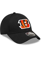 New Era Cincinnati Bengals Strech Snap 9FORTY Adjustable Hat - Black