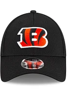 New Era Cincinnati Bengals Strech Snap 9FORTY Adjustable Hat - Black