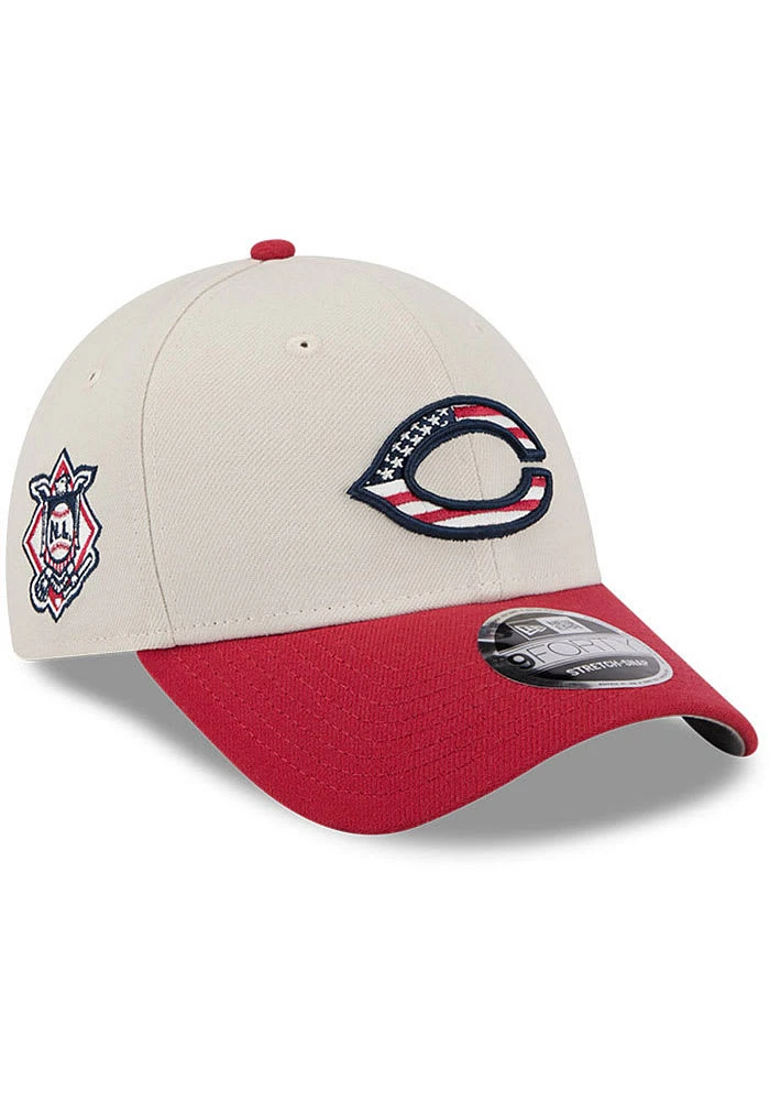 New Era Cincinnati Reds 4th of July 9FORTY Adjustable Hat