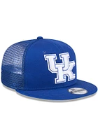 New Era Kentucky Wildcats Blue Evergreen Trucker JR 9FIFTY Youth Snapback Hat