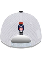 New Era Cincinnati Bengals White 2024 Training Camp JR Stretch 9FORTY Youth Adjustable Hat