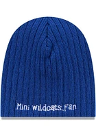 New Era Kentucky Wildcats Evergreen Mini Fan Baby Knit Hat - Blue