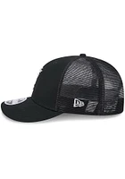 New Era Cincinnati Bearcats Canvas Trucker LP 9FIFTY Adjustable Hat - Black