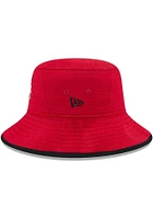 New Era Ohio State Buckeyes Red Tech Mens Bucket Hat